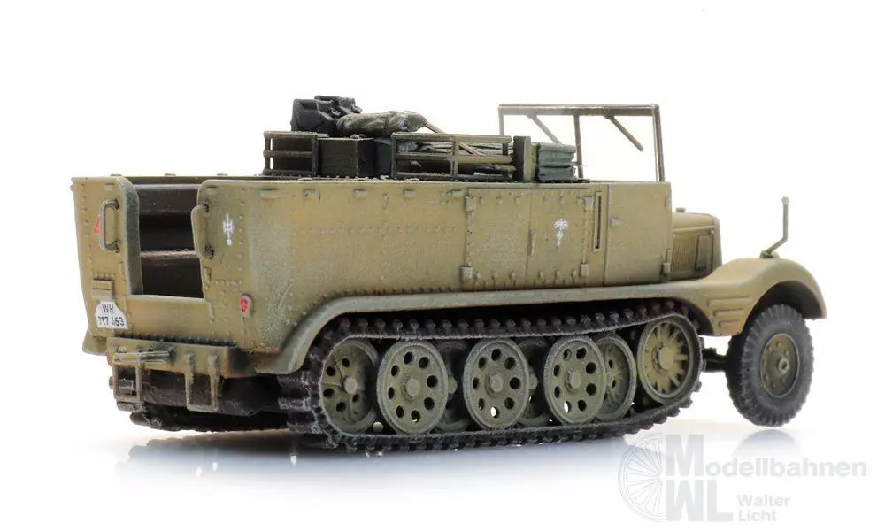ARTITEC b.v. 6870585 - WM Sd.Kfz. 11 Leichter Zugkraftwagen 3 t Afrika Fertigmodell H0 1:87
