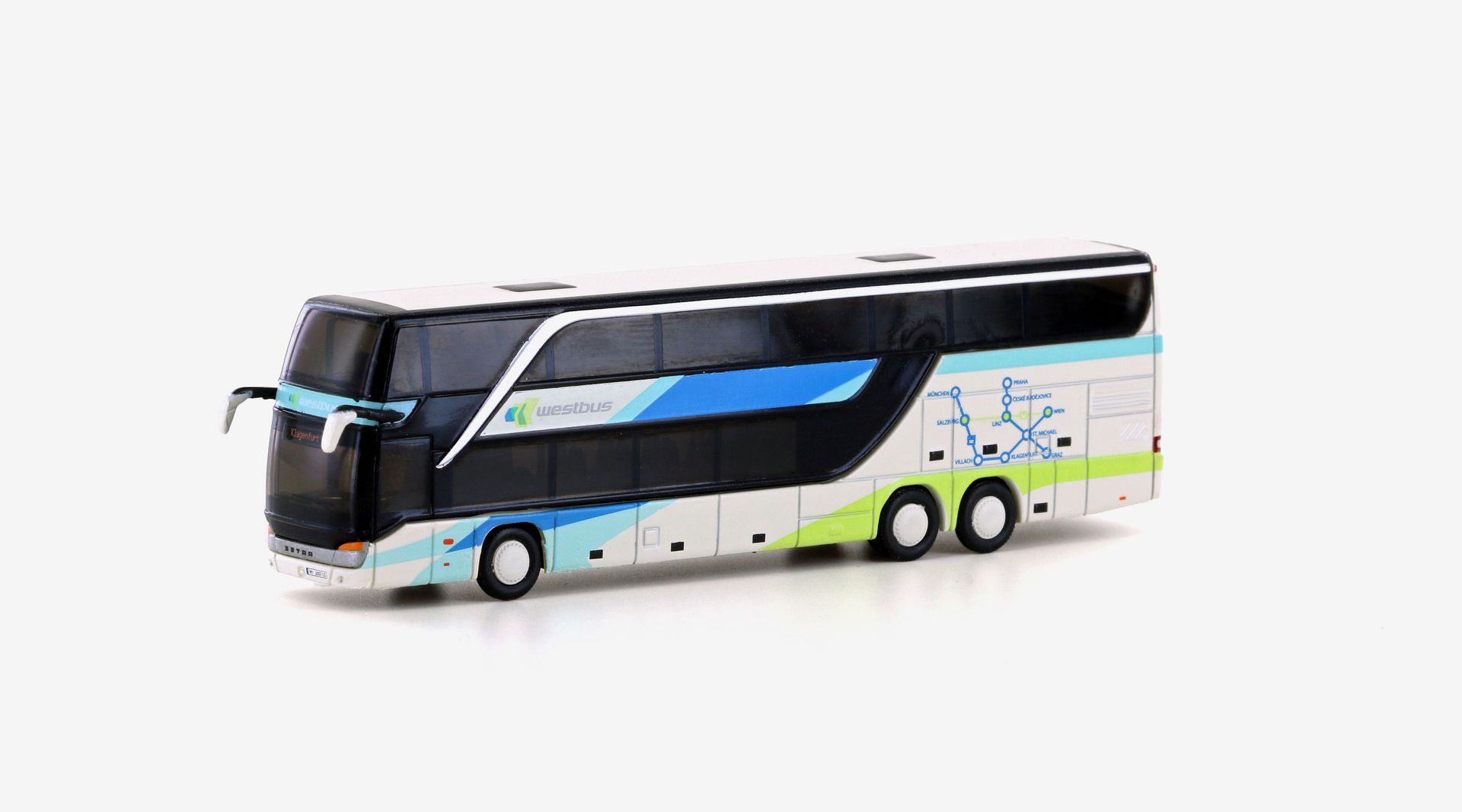 Lemke Minis 4485 - Setra Reisebus S431 DT Westbus (AT) N 1:160