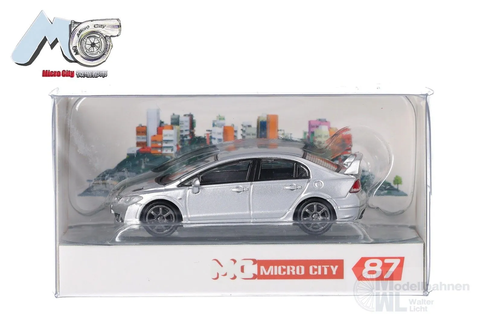 Herpa 87MC000087 - Honda Civic FD2 silber H0 1:87
