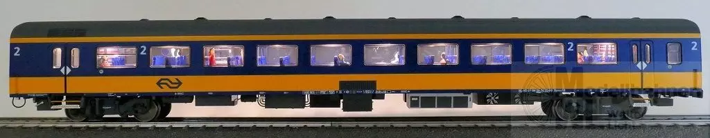 Exact Train 11154 - Personenwagen NS Ep.VI 2.Kl. Bpmz 10 H0/GL