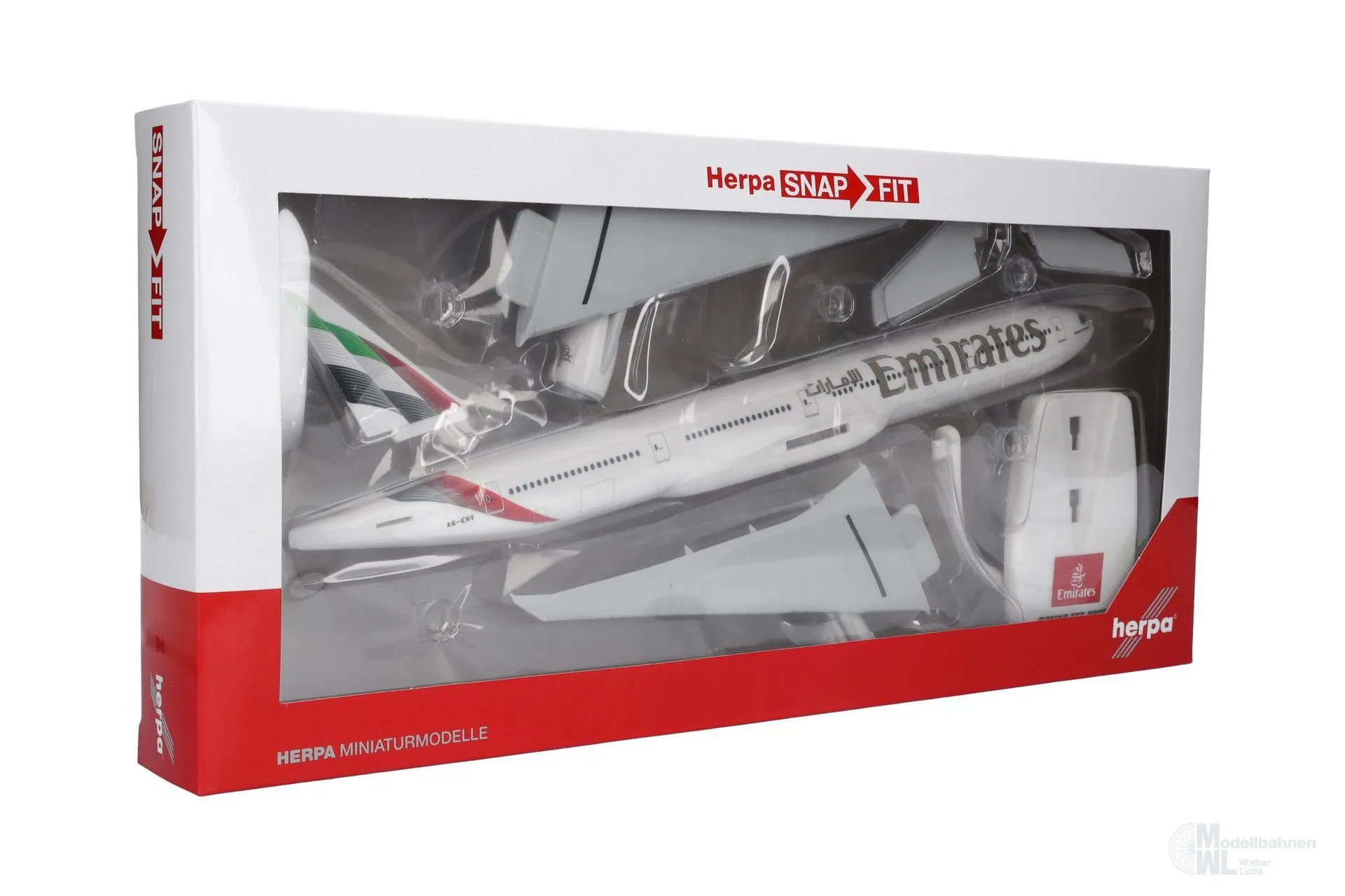 Herpa 614306 - Boeing 777-300ER Emirates 2023 1:200