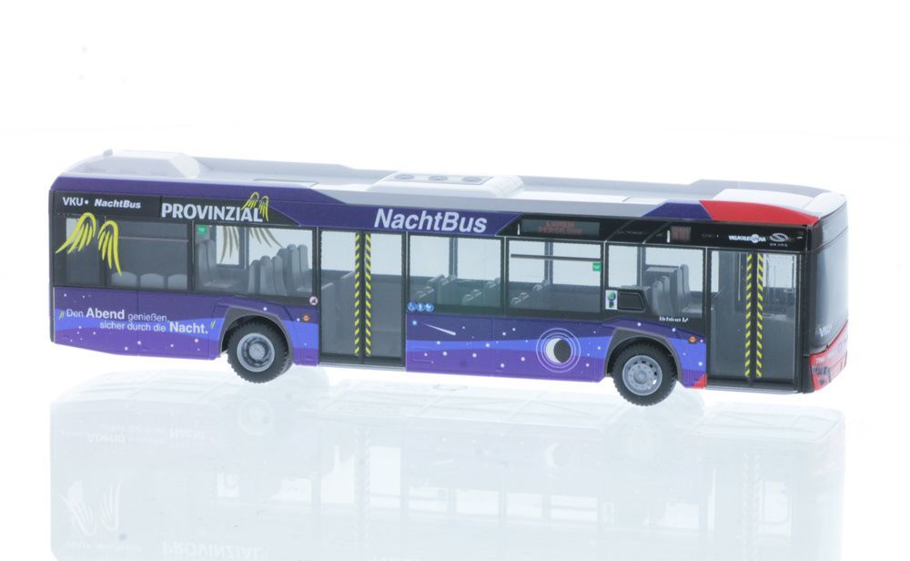 Rietze 77212 - Solaris Urbino 12´19 VKU - Nachtbus H0 1:87 Rietze 77212 - Solaris Urbino 12´19 VKU - Nachtbus H0 1:87