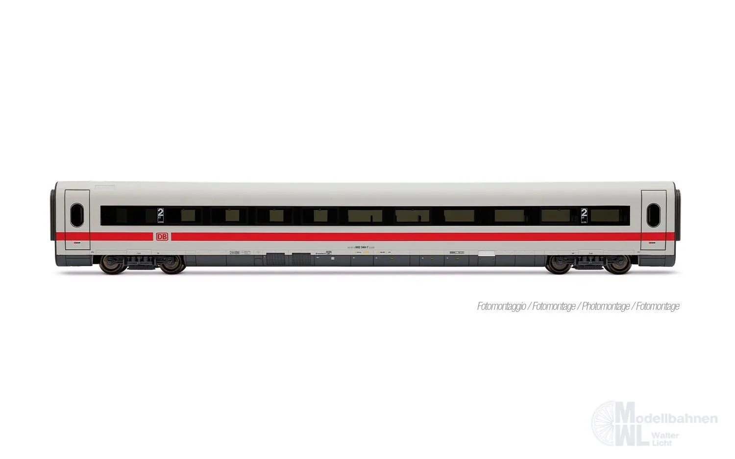 Lima 4686 - Ergänzungswagen Set ICE 1 DB Ep.VI Bock auf Graubünden 5.tlg. H0/GL