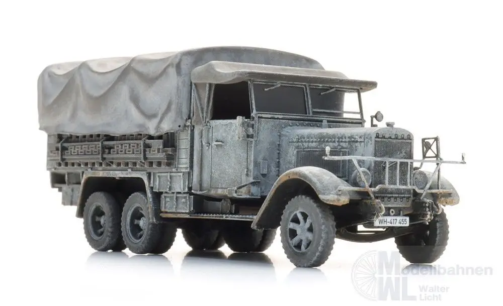 ARTITEC b.v. 6870504 - WM Henschel 33 D1 cargo winter Fertigmodell H0 1:87