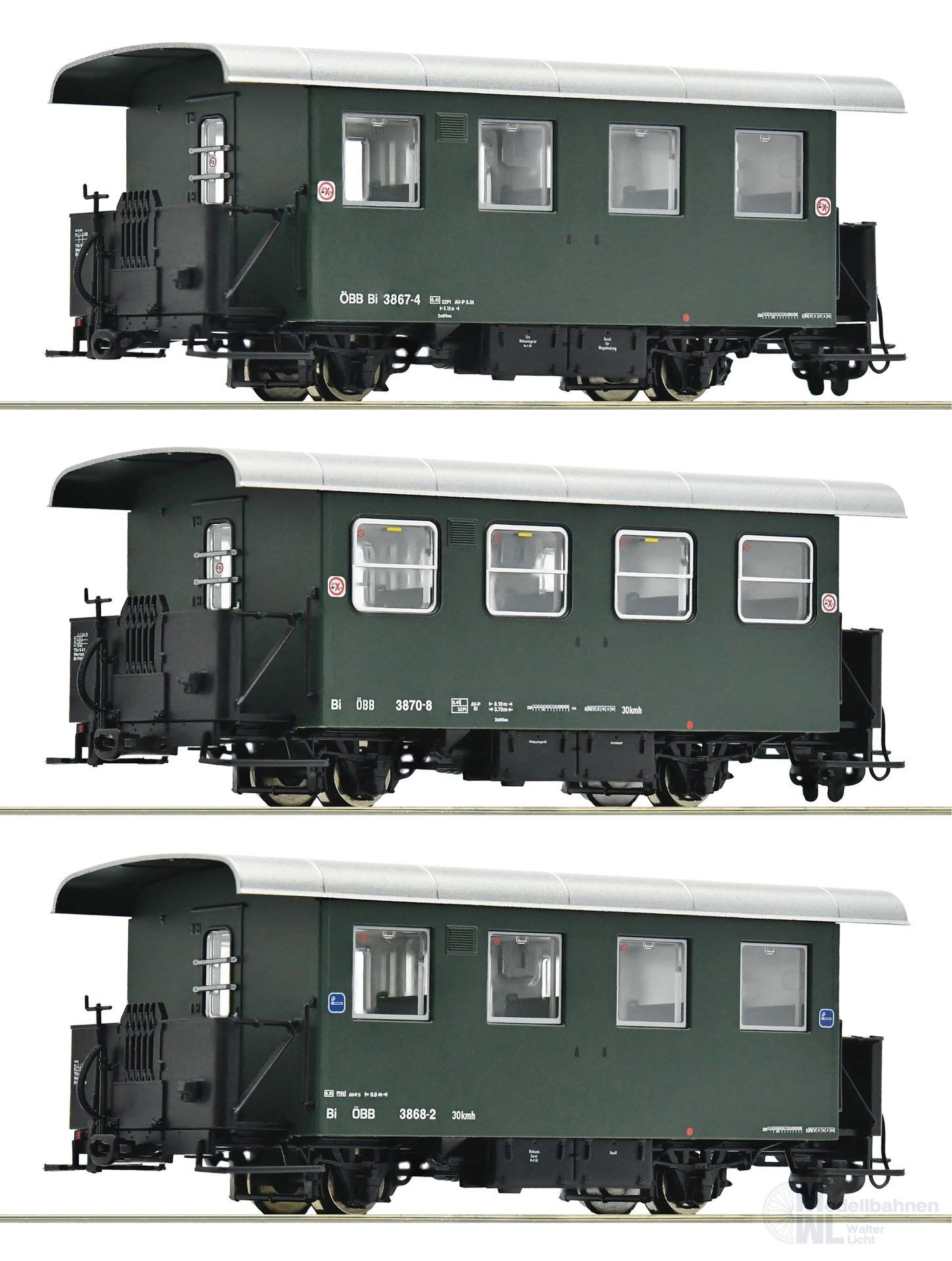 Roco 6240001 - Personenwagen Set ÖBB Ep.IV/V 3.tlg. H0e