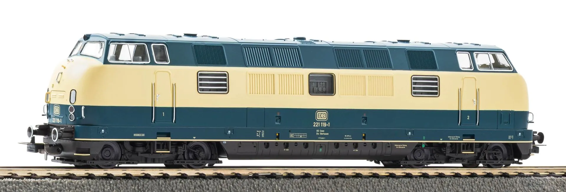 Piko 52617 - Dieselok BR 221 DB Ep.IV blau/beige H0/GL