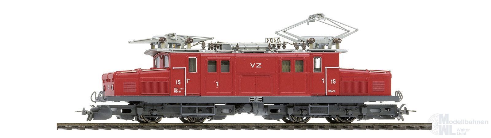 Bemo 1253535 - Zahnradlok HGe 4/4 15 BVZ Ep.V Krokodil Nostalgielok H0m