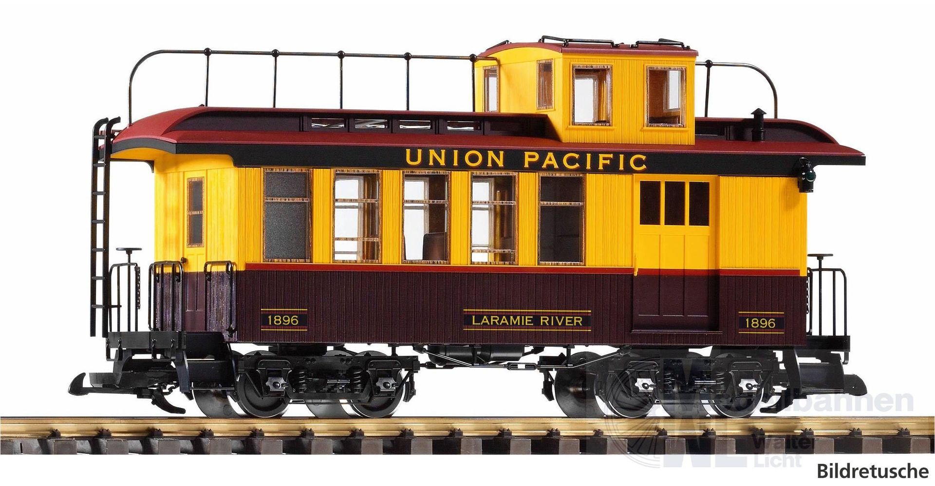 Piko 38674 - Güterzugbegleitwagen UP 1896 Spur G 1:22,5