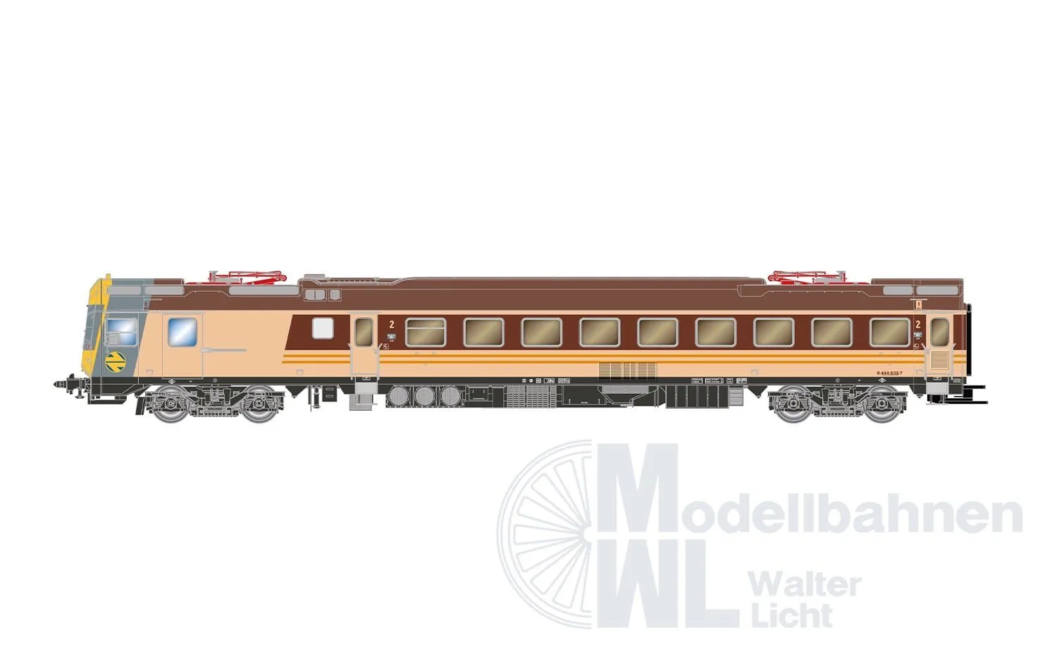Electrotren 2021 - Triebzug Reihe 444-503 RENFE Ep.IV Estrella H0/GL