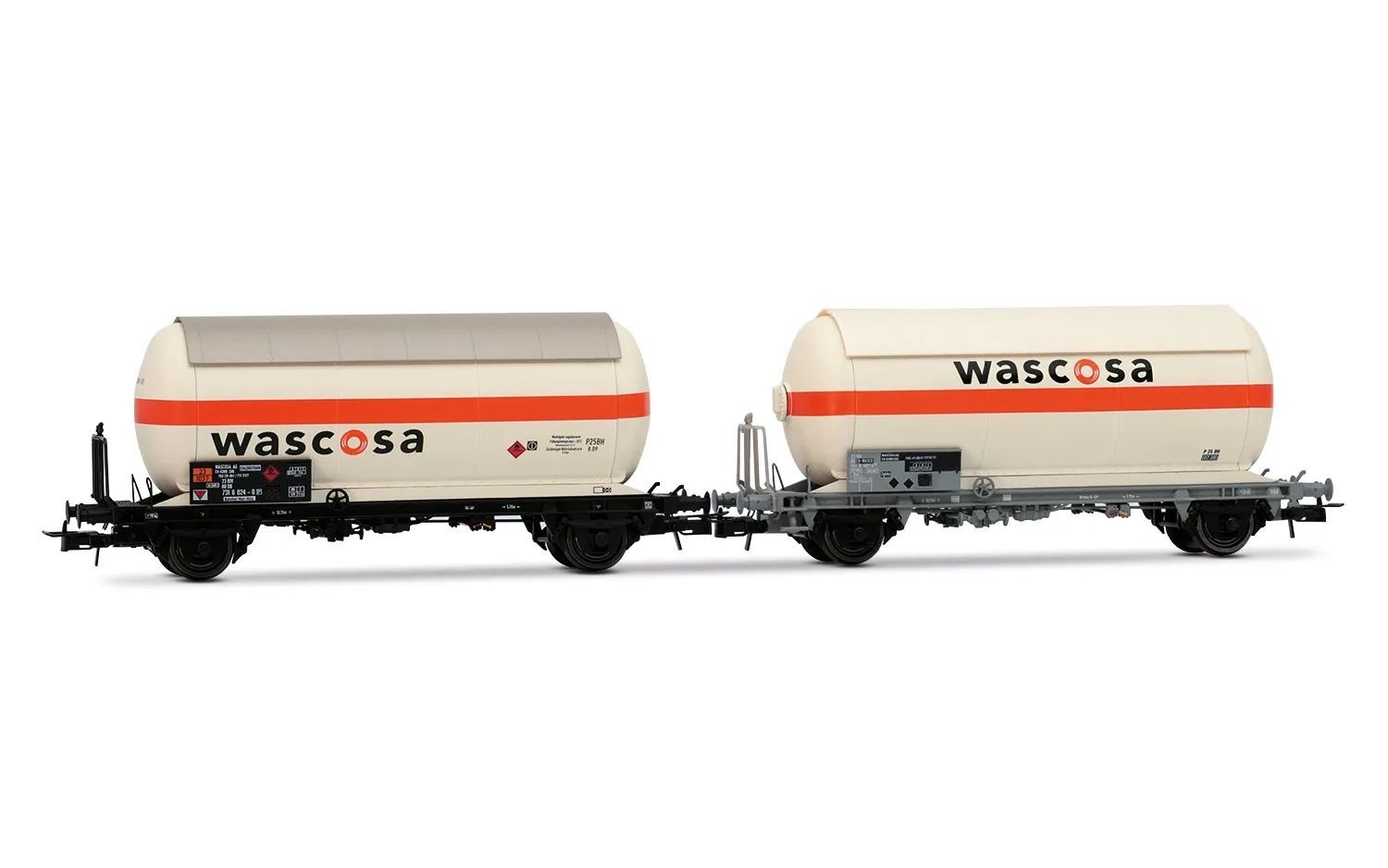Rivarossi 6622 - Kesselwagen Set SBB Ep.V Wascosa 2.tlg. H0/GL