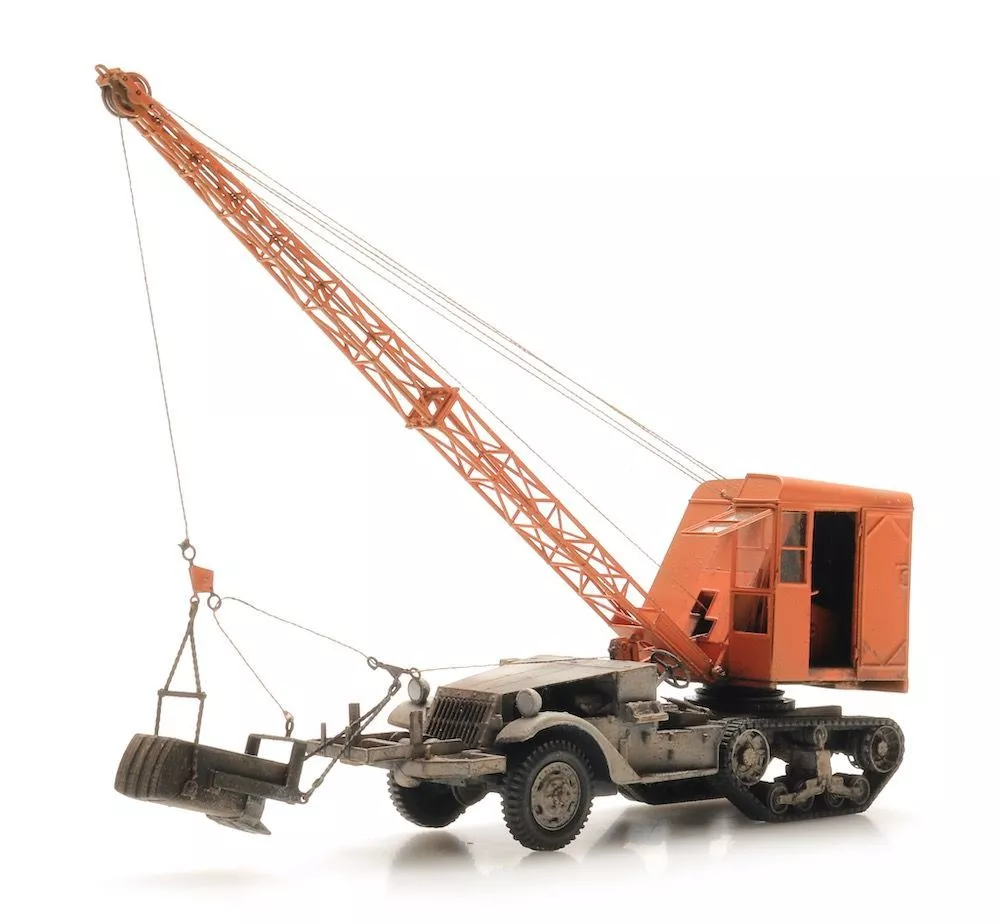 ARTITEC b.v. 316100 - Half-track mit Schürfkübelbagger N 1:160