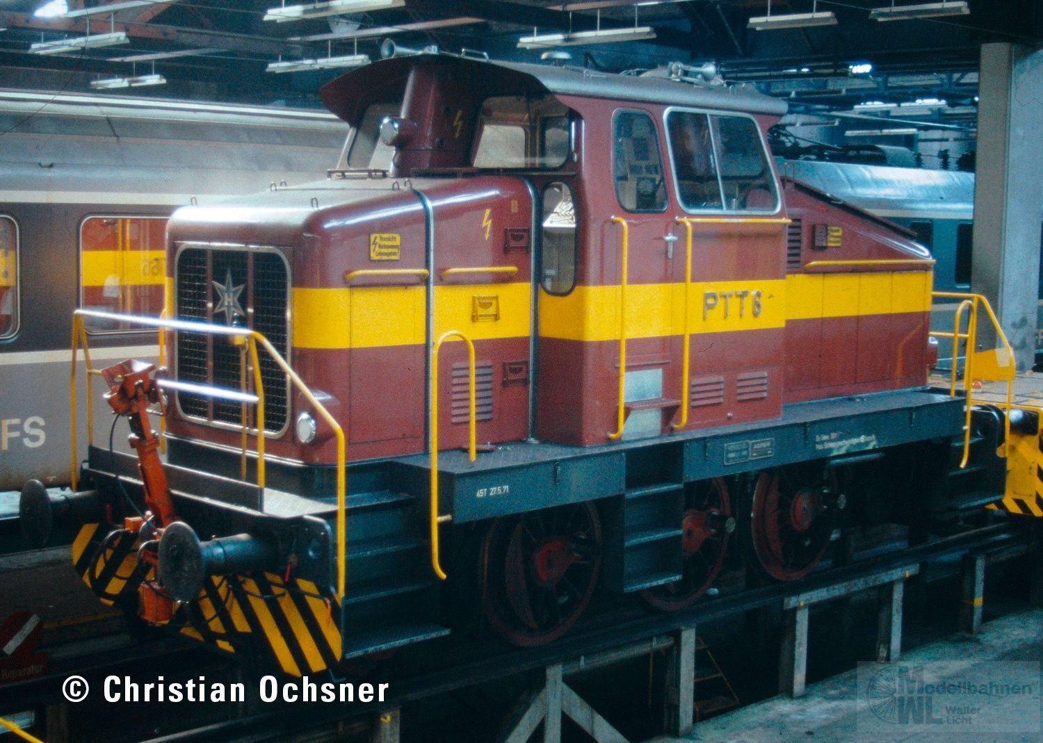 Märklin 55505 - Diesellok DH 500 Ca PTT Ep.III Spur 1