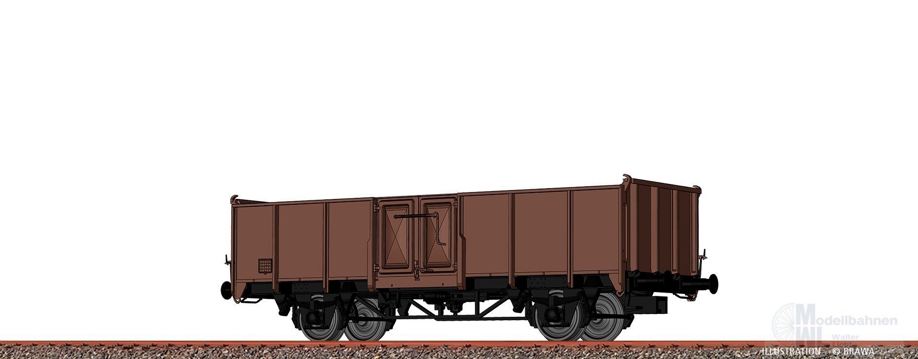 Brawa 50075 - Güterwagen offen ÖBB Ep.V Es 01 81 552 4 009-8 H0/GL