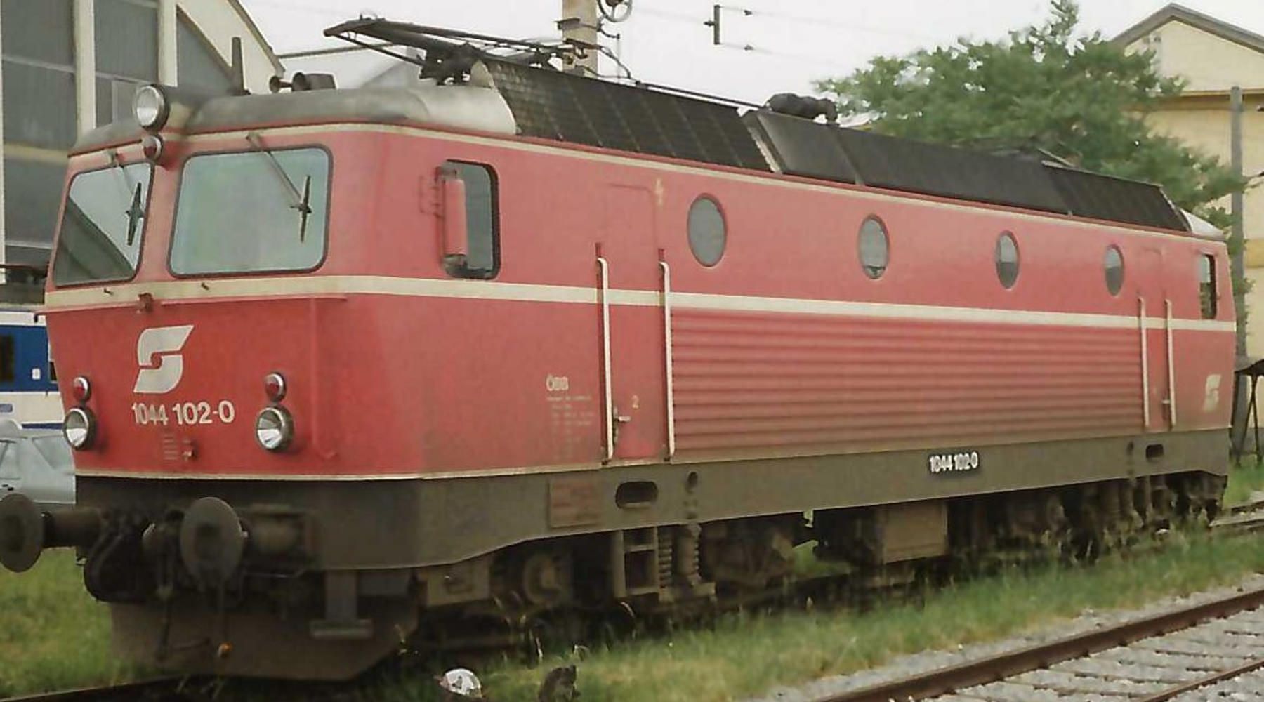 Jägerndorfer Modellbahn 64530 - E-Lok Rh 1044 ÖBB Ep.IV/V blutorange N 1:160