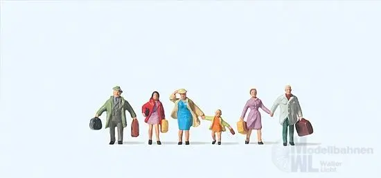 Preiser 79025 - Familie Krause verreist N 1:160