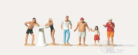 Merten Figuren 212524 - Am Erfrischungsstand H0 1:87
