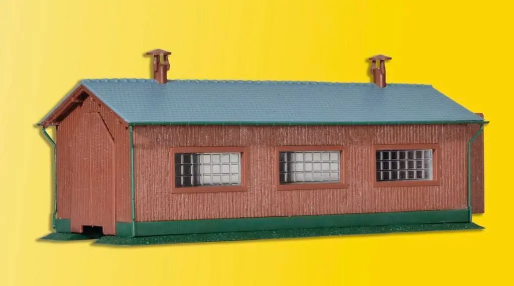 Kibri 37802 - Lokschuppen einständig N 1:160