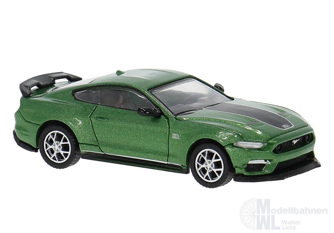 PCX-Models 870570 - Ford Mustang VI Mach I dunkelgrün 2020 H0 1:87