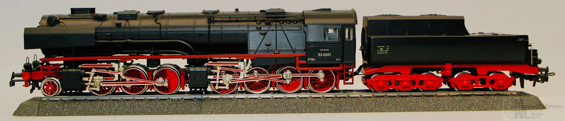 Märklin 3102 - MÄRKLIN - Dampflok BR 53 0001 DRG Ep.II H0/WS