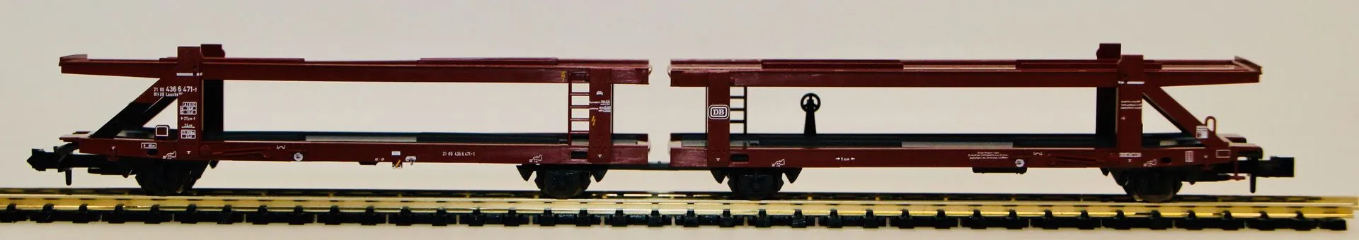 Trix 13617 - MINITRIX - Autotransportwagen DB Ep.IV N 1:160