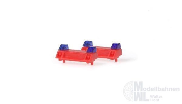 Rietze 70064 - Blaulichtbalken rot H0 1:87