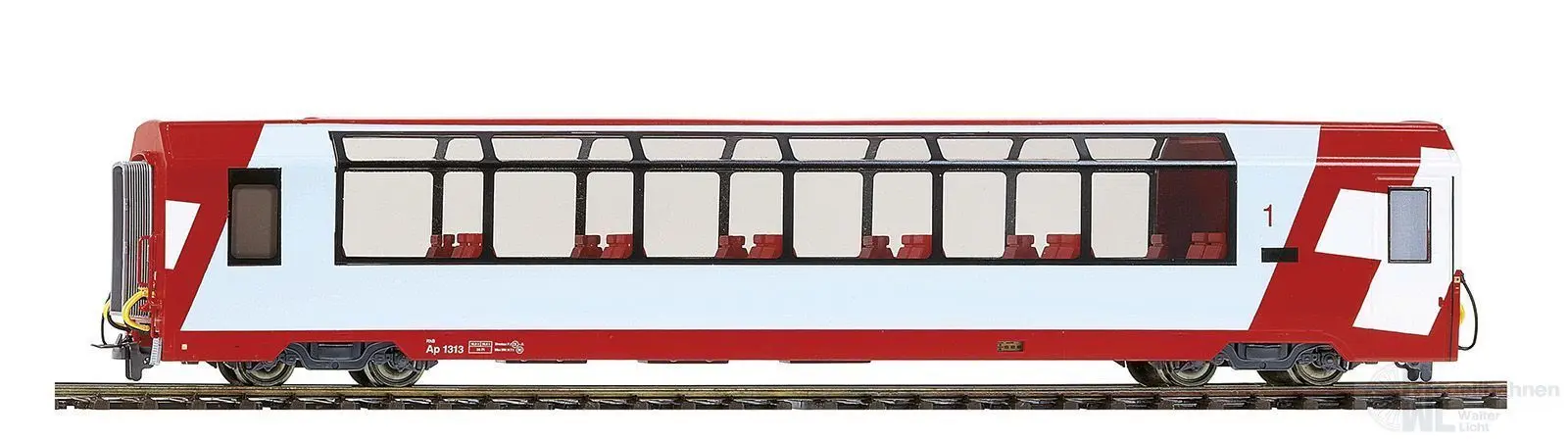 Bemo 3589115 - Panoramawagen RhB Ep.VI Ap 1315 Glacier Express H0/WS