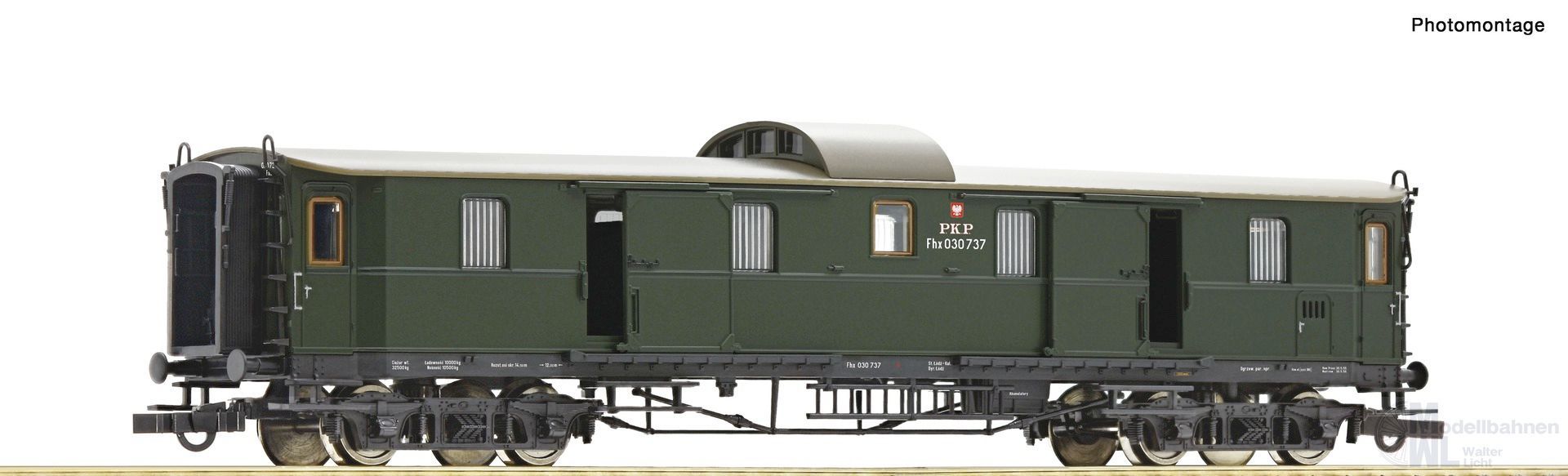 Roco 6200194 - Gepäckwagen PKP Ep.III Fhx H0/GL