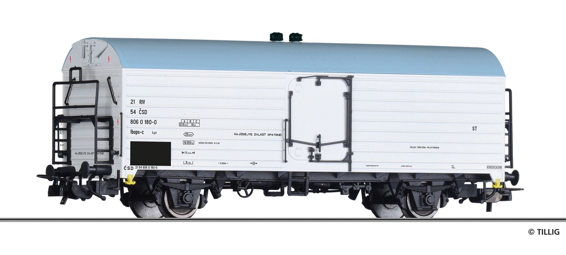 Tillig 77036 - Kühlwagen CSD Ep.IV Ibops H0/GL
