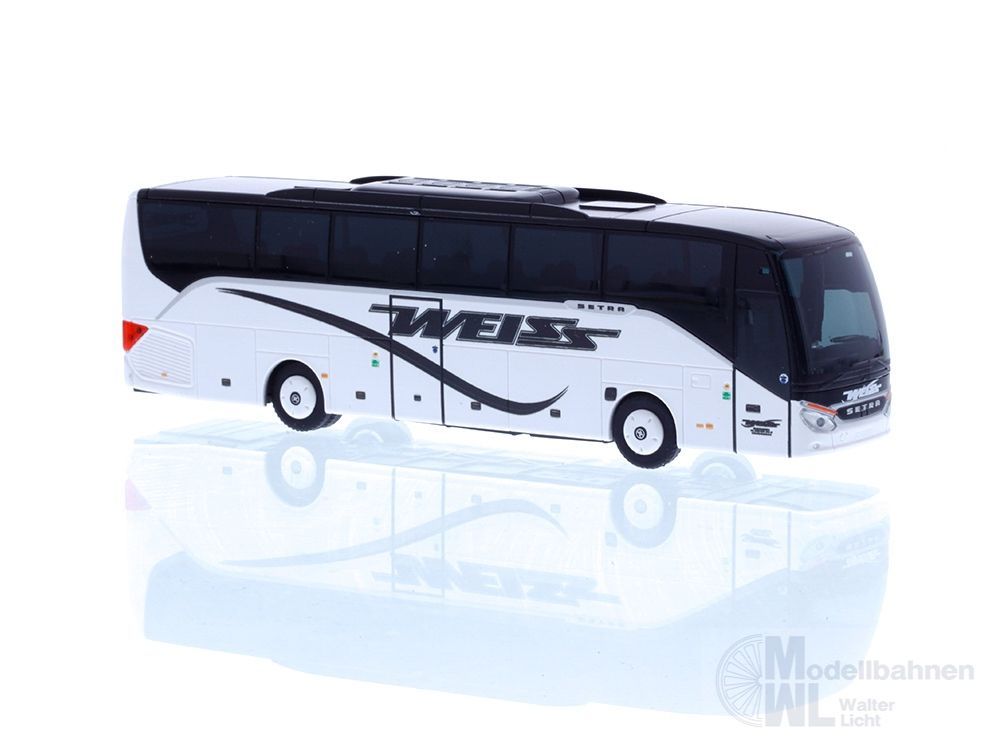 Rietze 77932 - Setra S 515 HD Weiss Busreisen St.Georgen (AT) H0 1:87
