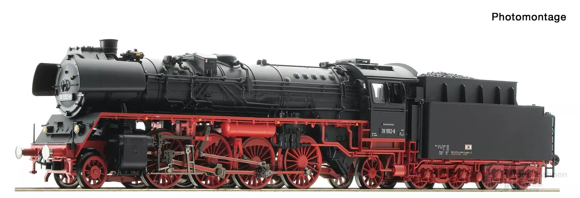 Roco 7100043 - Dampflok BR 39 1052-8 DR Ep.IV H0/GL