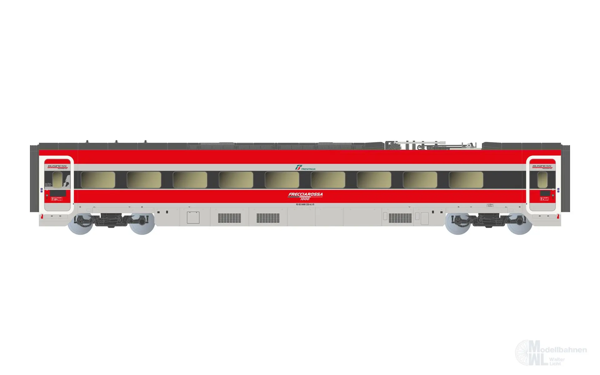 Arnold 2620 - Triebzug Frecciarossa 1000 FS Ep.VI 4.tlg. Grundeinheit Ducati N 1:160
