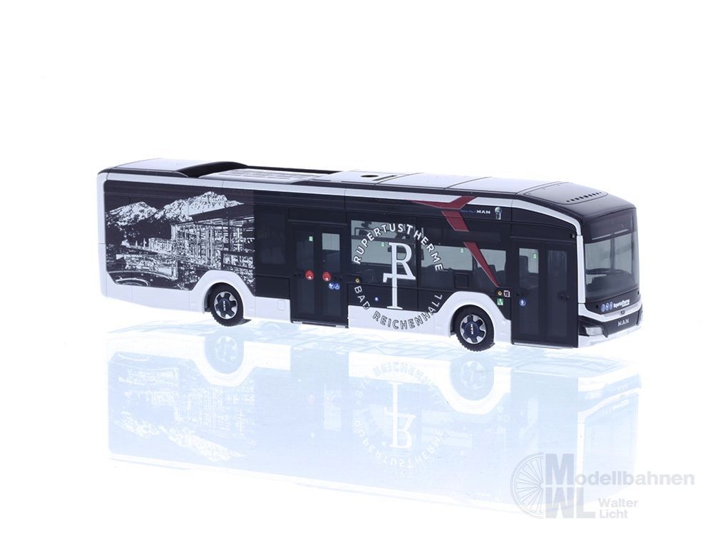 Rietze 76343 - MAN Lion´s City 12 E Stadtwerke Bad Reichenhall - Rupertus Therme H0 1:87 Rietze 76343 - MAN Lion´s City 12 E Stadtwerke Bad Reichenhall - Rupertus Therme H0 1:87
