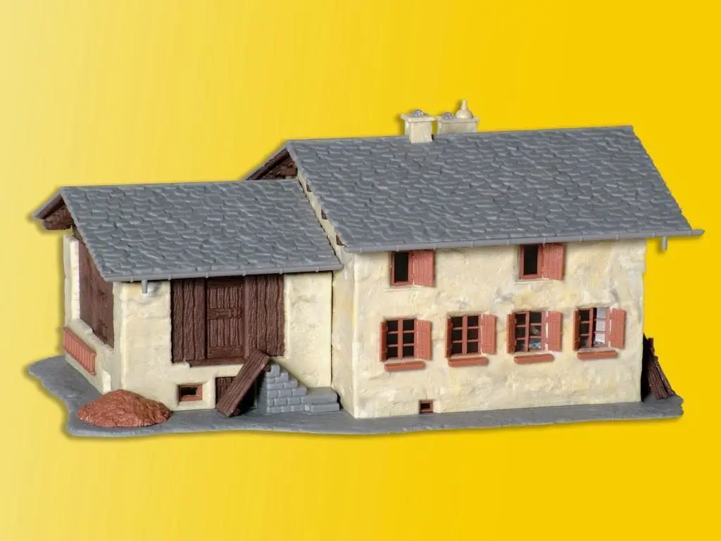 Kibri 38809 - Berghaus Palü in Grevasalvas H0 1:87