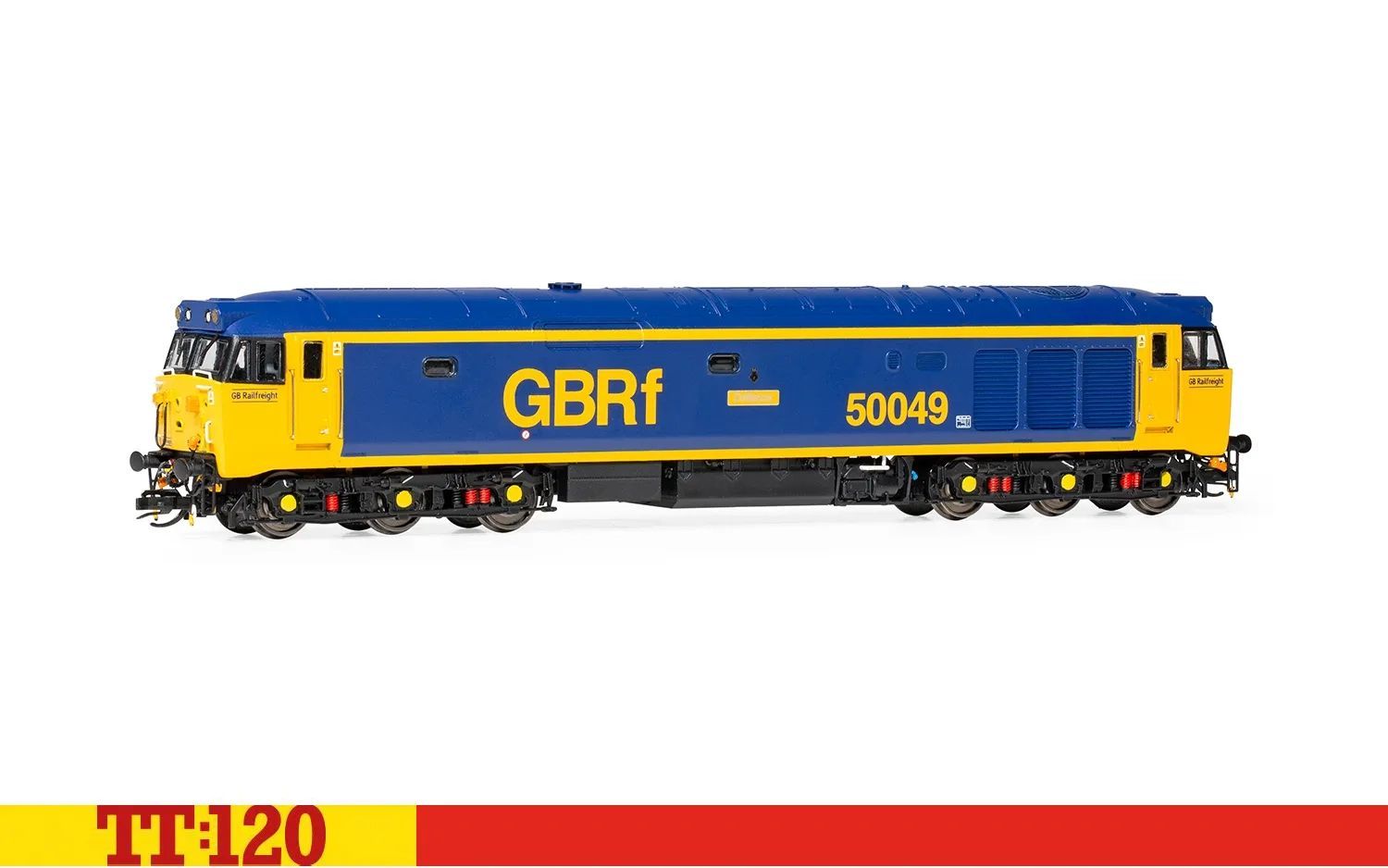 HORNBY TT TT3015TXSM - Diesellok GBRf Class 50 Co-Co 50049 Defiance TT 1:120 Digital Sound