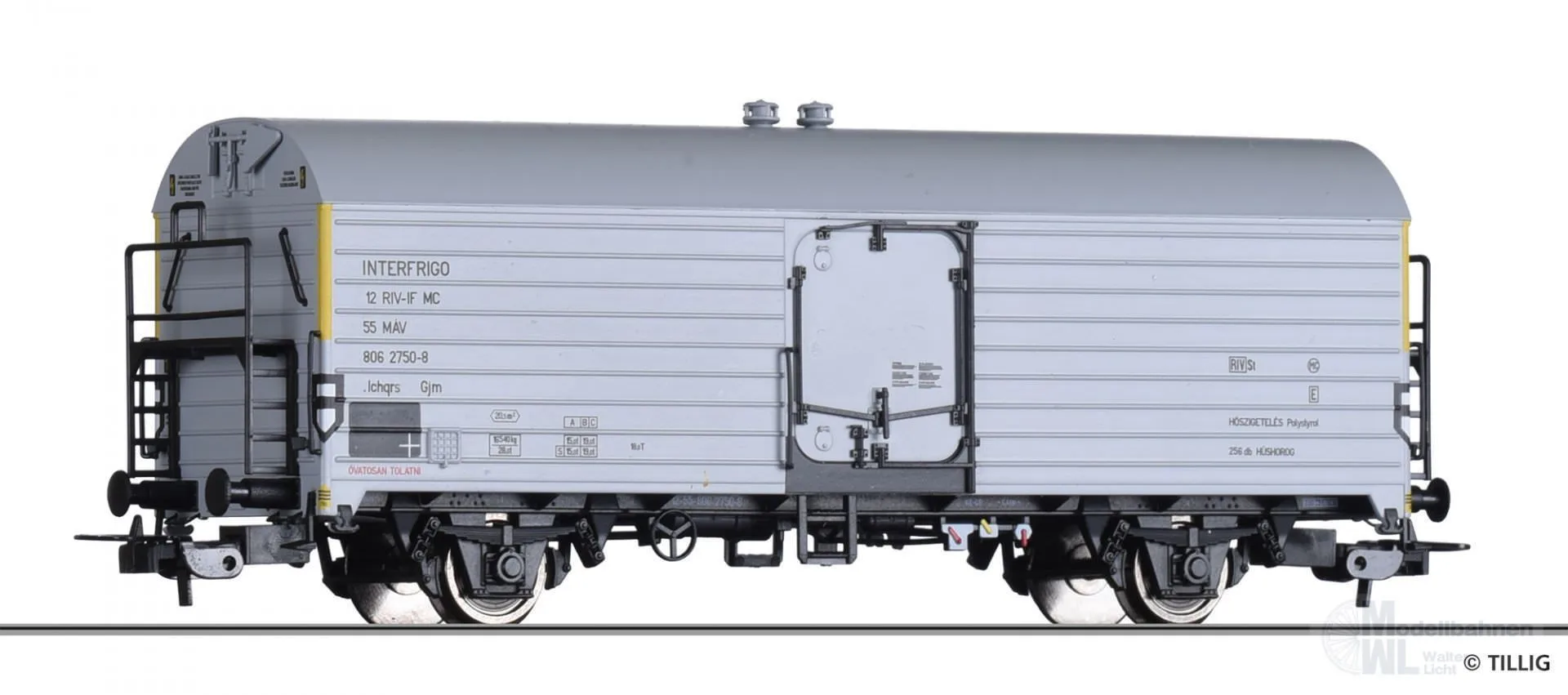 Tillig 76780 - Kühlwagen MAV Ep.IV Ichqrs Interfrigo H0/GL