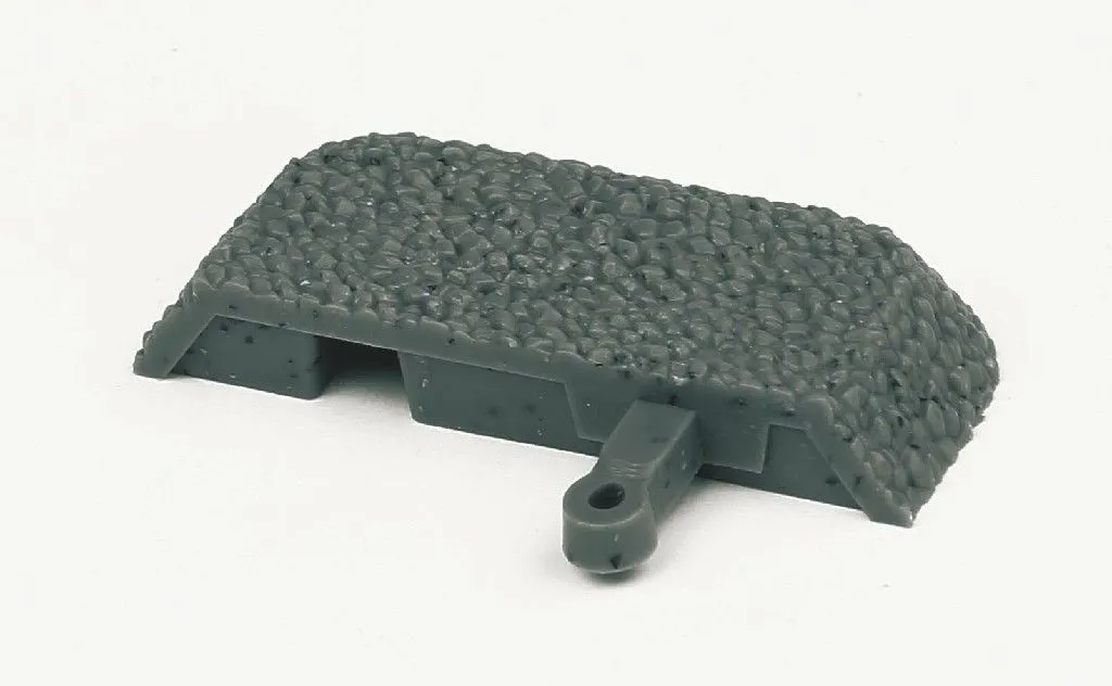 Piko 55445 - PIKO A-Gleis mit Bettung Gleisböschung Endstück 10 Stück H0/GL