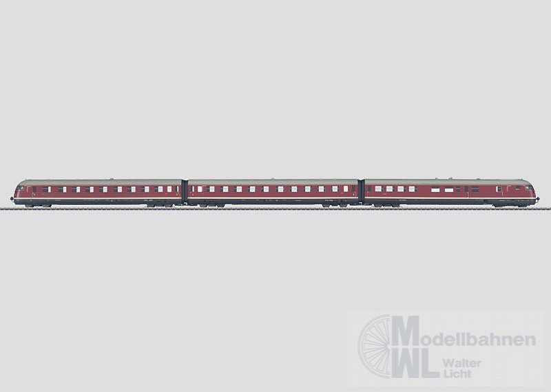 Märklin 39080 - MÄRKLIN - Insider Triebzug VT 08.5 DB Ep.III + Ergänzungswagen 42080 H0/WS Sound Märklin 39080 - MÄRKLIN - Insider Triebzug VT 08.5 DB Ep.III + Ergänzungswagen 42080 H0/WS Sound