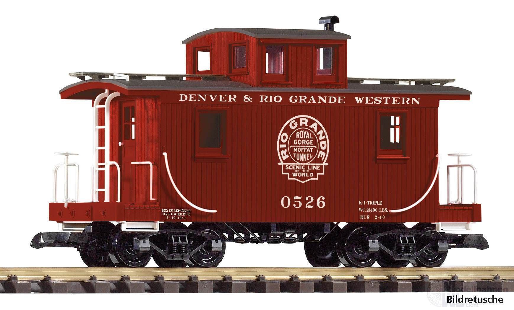 Piko 38976 - Güterzugbegleitwagen D&RGW Spur G 1:22,5