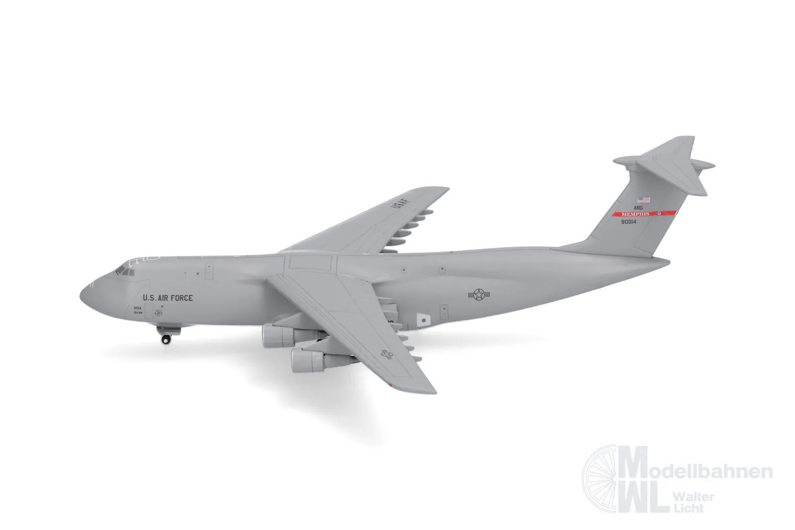Herpa 539180 - C-5A USAF 155 AS Tennessee ANG 1:500