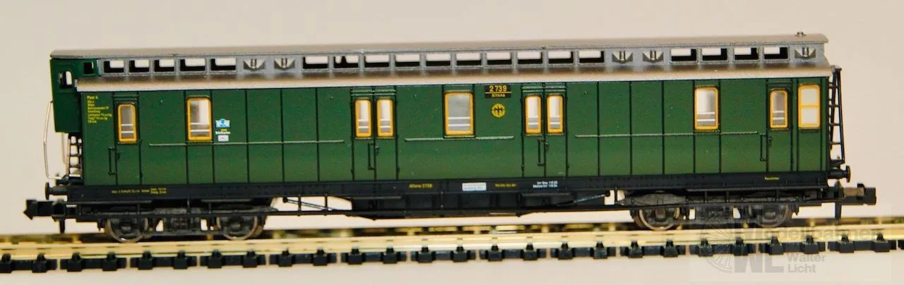 Fleischmann 8088 - FLEISCHMANN - Bahnpostwagen DRG Ep.II Post 4b/17 N 1:160