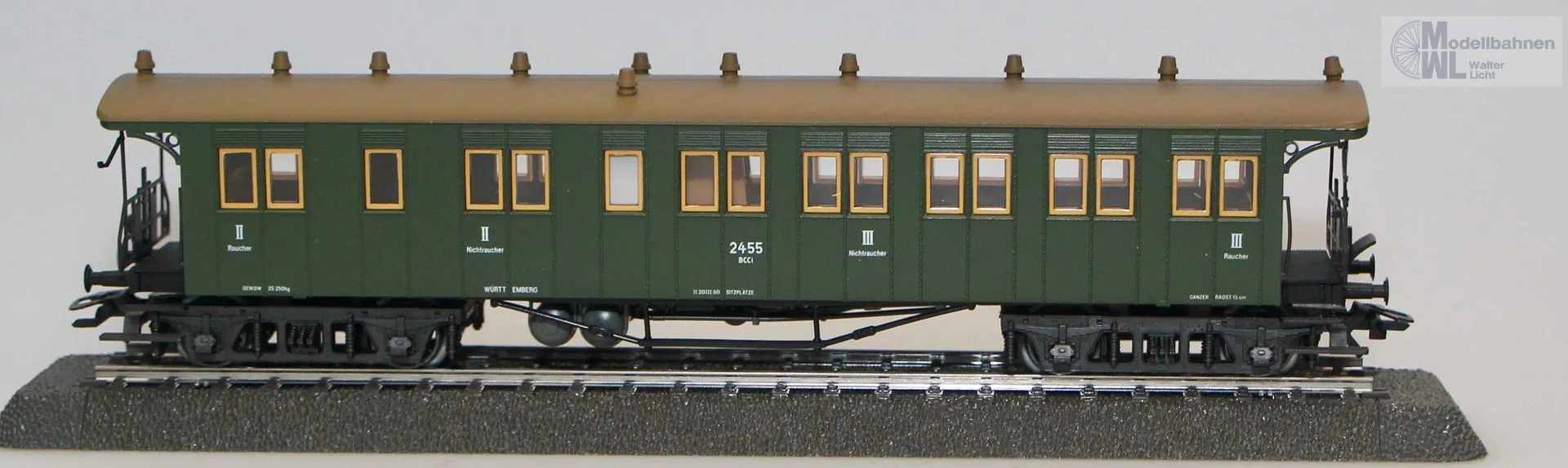 Märklin 4210 - MÄRKLIN - Personenwagen K.W.St.E. Ep.I H0/WS
