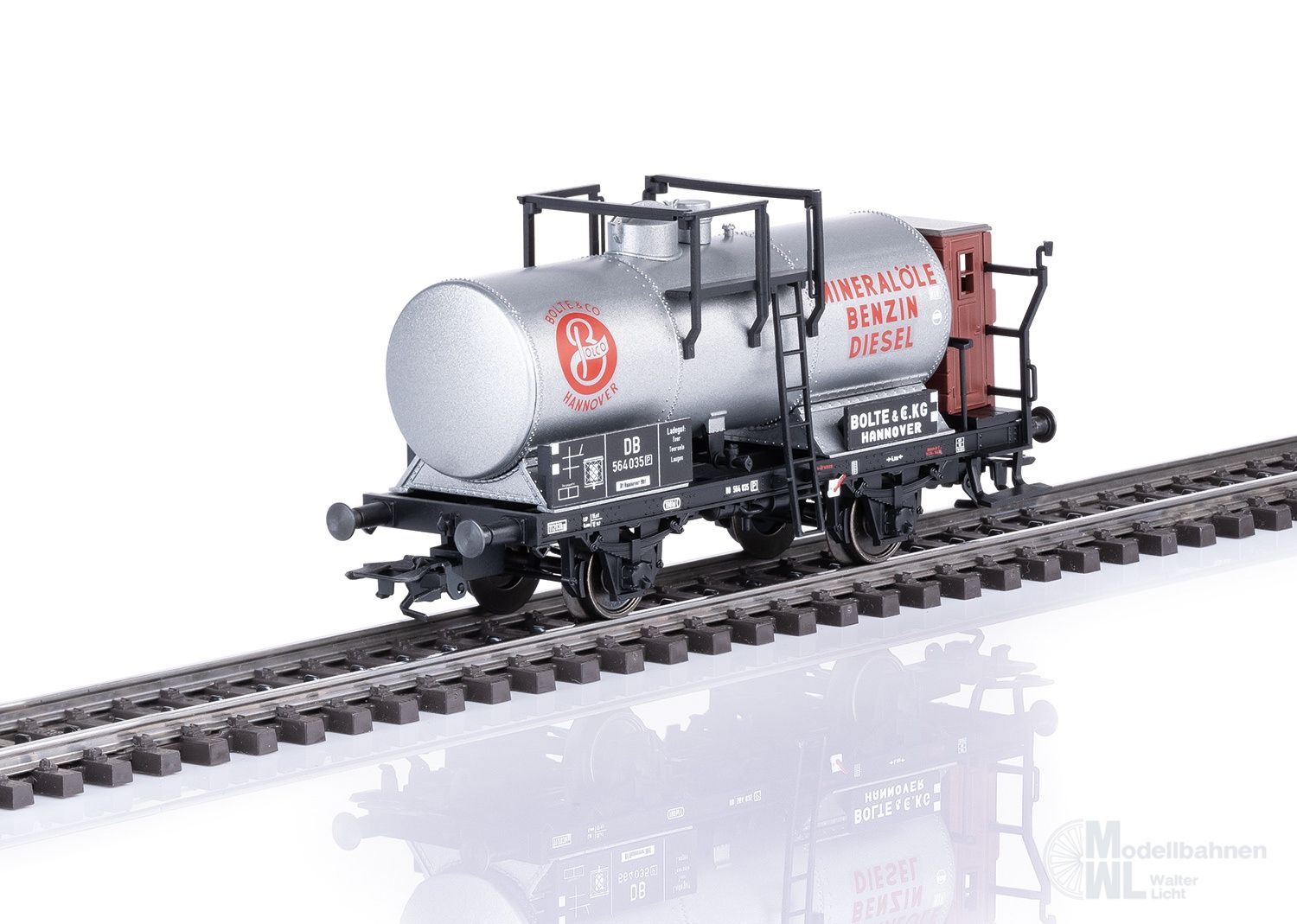 Märklin 00719 - Kesselwagen-Display DB Ep.III 12.tlg. (KEIN EINZELVERKAUF) H0/WS Märklin 00719 - Kesselwagen-Display DB Ep.III 12.tlg. (KEIN EINZELVERKAUF) H0/WS