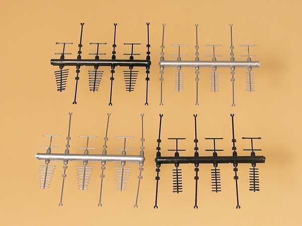 Auhagen 42653 - Antennen 24 Stck. H0 1:87 / TT 1:120