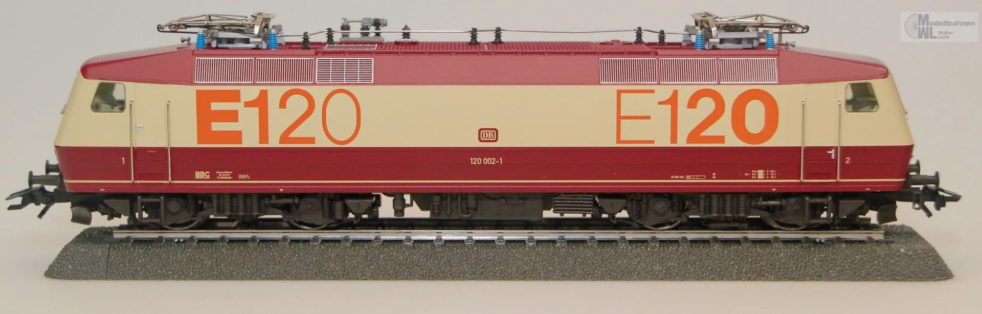 Märklin 37538 - MÄRKLIN - E-Lok BR 120.0 DB Ep.IV H0/WS Digital Sound
