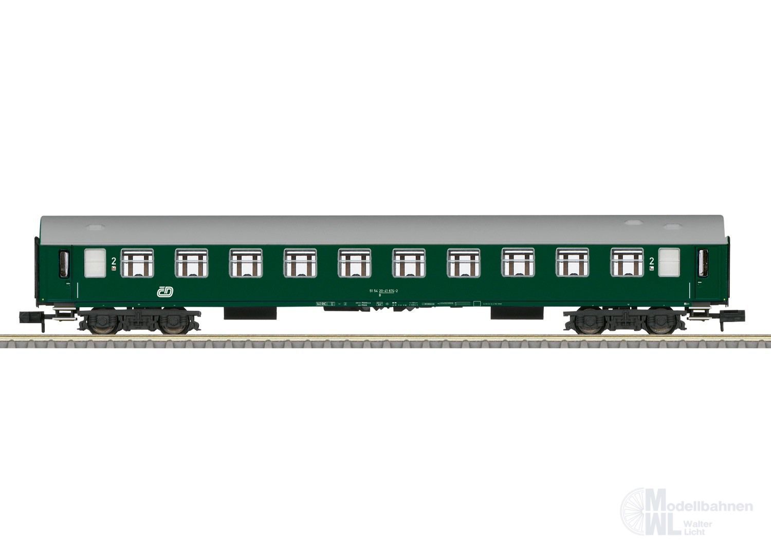 Trix 18451 - Personenwagen CD Ep.VI 2.Kl. N 1:160