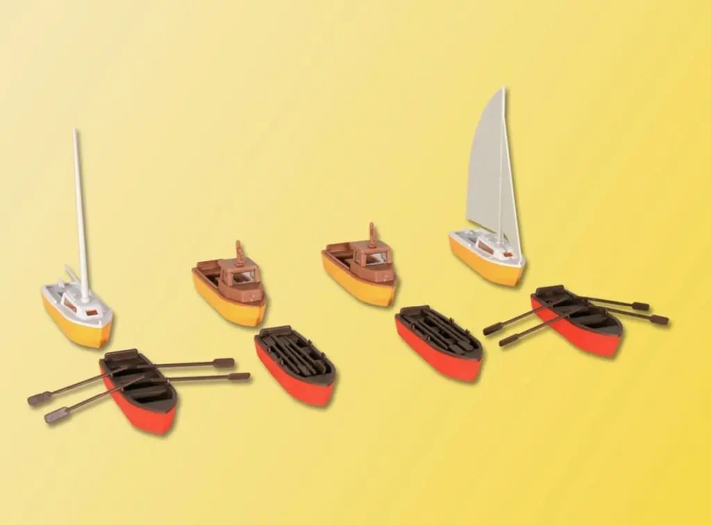 Kibri 39159 - Set Boote H0 1:87