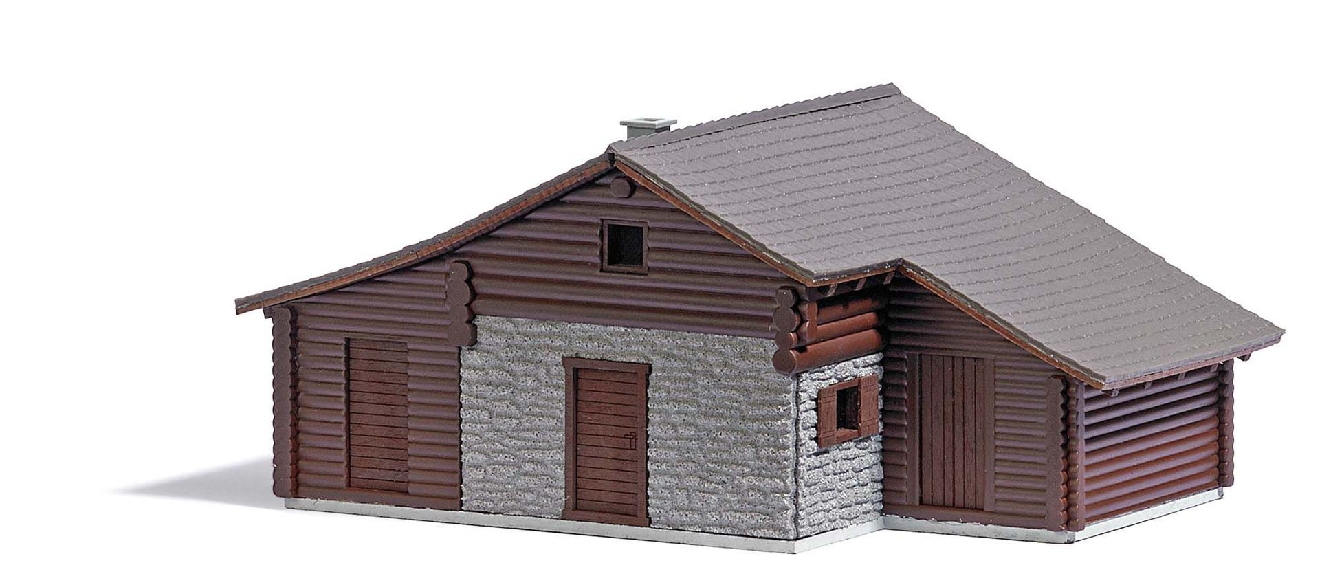 Busch 1444 - Almhütte H0 1:87