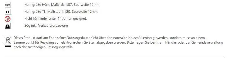 Tillig 08894 - Scheibenradsätze für Personen-/Packwagen (8 Stück) H0m