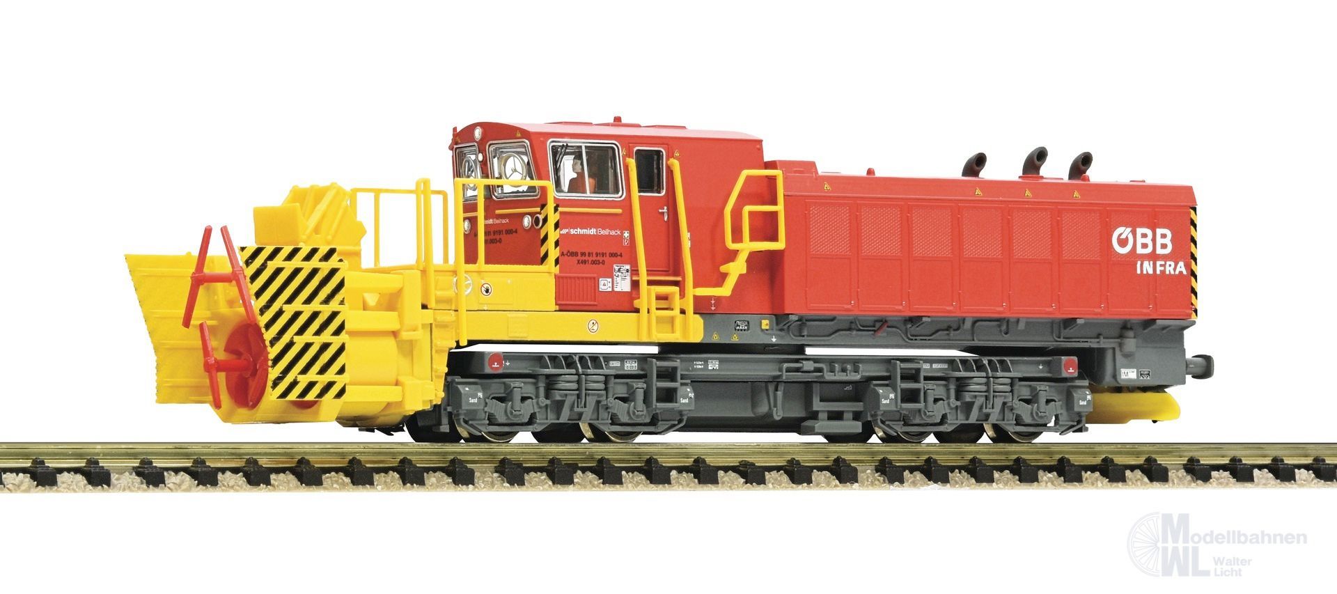 Fleischmann 7370020 - Schneeschleuder Beilhack ÖBB Ep.VI N 1:160 Sound