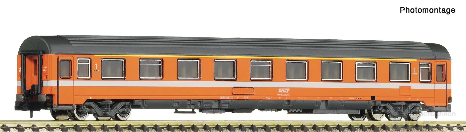 Fleischmann 6260087 - Personenwagen SNCF Ep.IV 1.Kl. Eurofima N 1:160